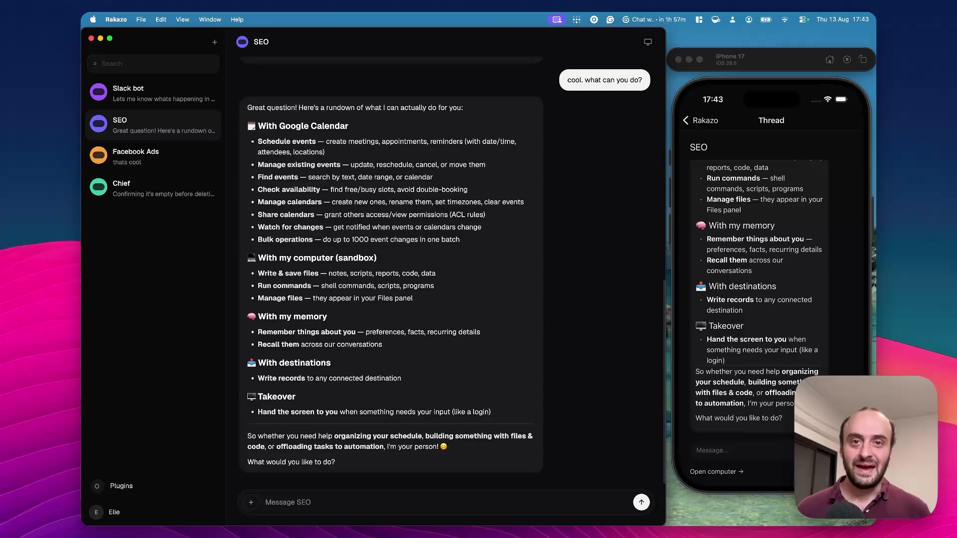 elie222/rakazo — Repository demo