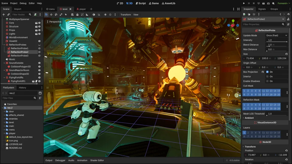godotengine/godot — Project screenshot
